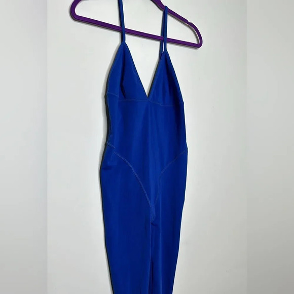 Zara Royal Blue Jumpsuit - Picture 7 of 12